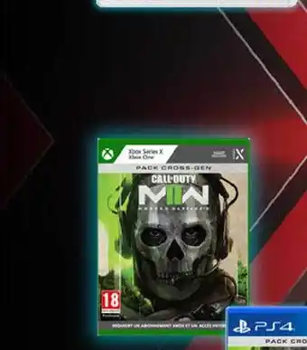 Carrefour Call-duty mw ps4 offre