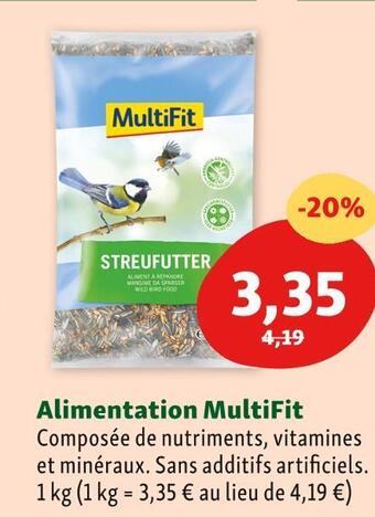 Maxi Zoo Multifit alimentation offre