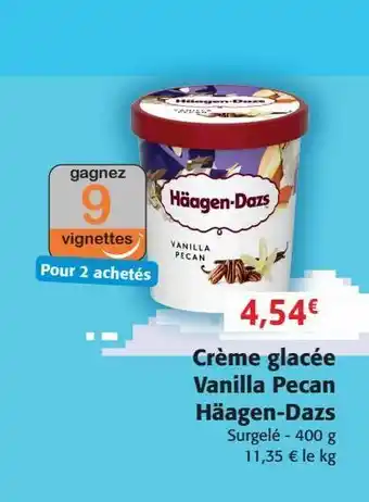 Colruyt Crème glacée vanilla pecan haagen-dazs offre
