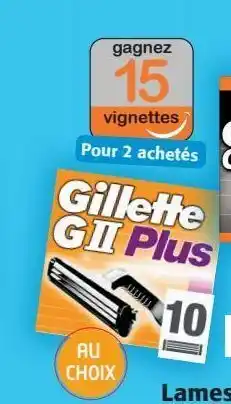 Colruyt Lames de rasoir gillette offre