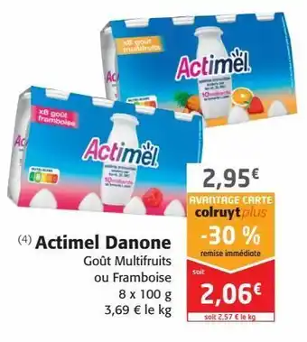Colruyt Actimel danone offre