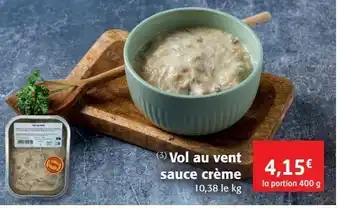 Colruyt Vol au vent sauce crème offre