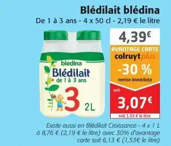 Colruyt Blédilait blédina offre
