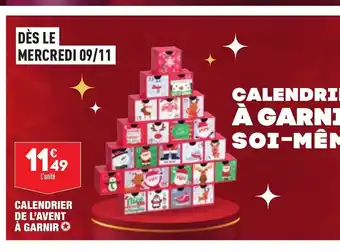 ALDI Calendrier De L'Avent A Garnir offre