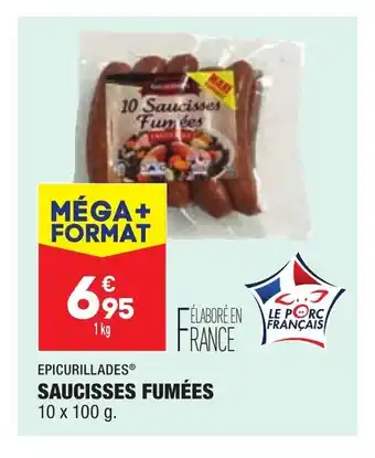 ALDI Saucisses Fumees offre