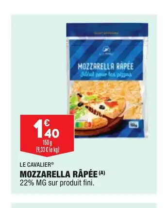 ALDI Mozzarella Rapee offre