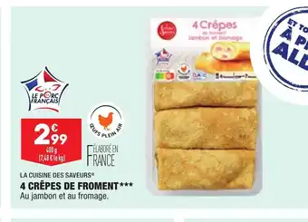 ALDI 4 Crepes De Froment offre