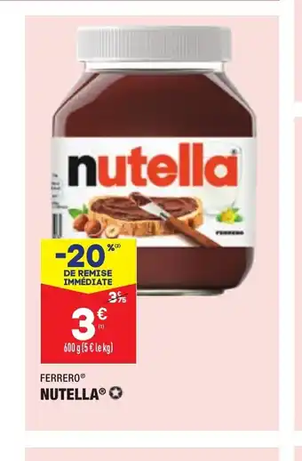 ALDI Nutella offre