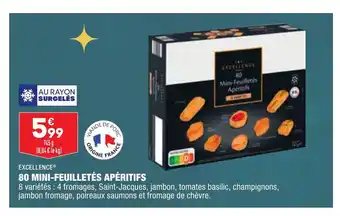 ALDI 80 Mini-Feuilletes Aperitifs offre