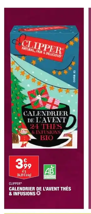 Calendrier De L'Avent Thes & Infusions