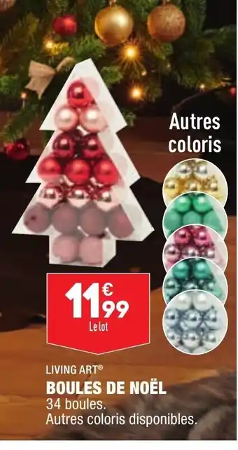 ALDI Boules De Noel offre