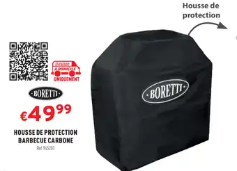 Trafic Housse De Protection Barbecue Carbone offre