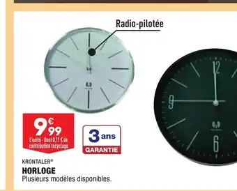 ALDI Horloge offre