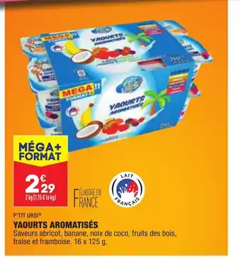 ALDI Yaourts Aromatises offre