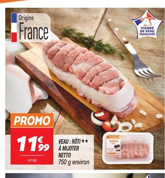 Netto Veau: Roti A Mijoter Netto offre