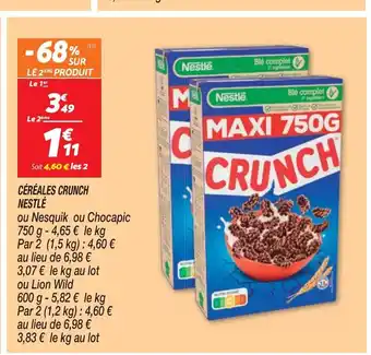 Netto Cereales Crunch Nestle offre