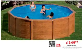 Trafic Piscine Gré Pacific offre