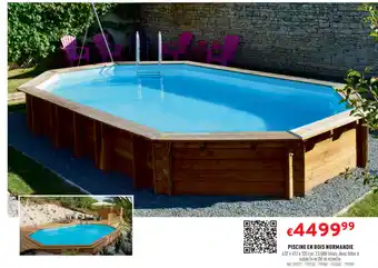 Trafic Piscine En Bois Normandie offre