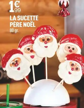 Centrakor La sucette père noël offre