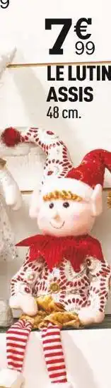 Centrakor Le lutin assis offre