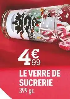Centrakor Le verre de sucrerie offre