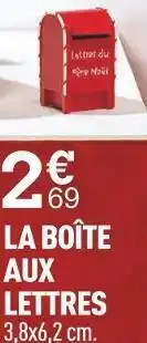 Centrakor La boîte aux lettres offre