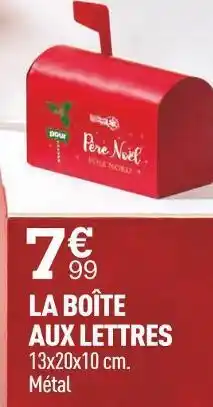 Centrakor La boîte aux lettres offre