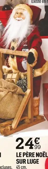 Centrakor Le père noël sur luge offre