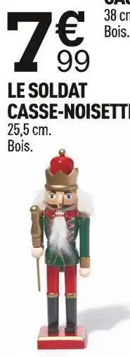 Centrakor Le soldat casse-noisette offre