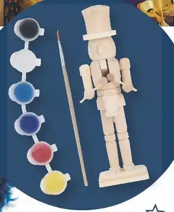 Centrakor Le soldat casse-noisette à peindre offre