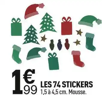 Centrakor Les 74 stickers offre