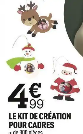 Centrakor Le kit de création pour cadres offre