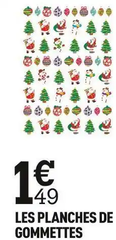 Centrakor Les planches de gommettes offre