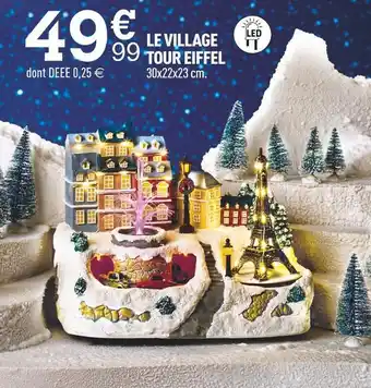 Centrakor Le village tour eiffel offre