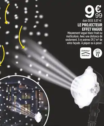 Centrakor Le projecteur effet vague offre