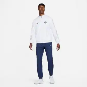 Footkorner Survêtement psg strike 2022/2023 - blanc/bleu offre