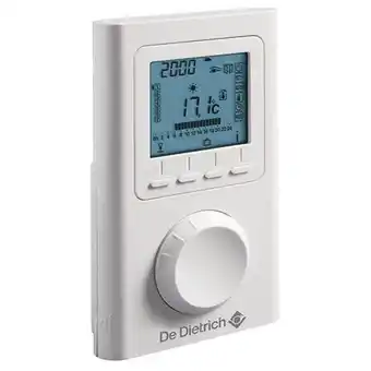 Thermostat dâambiance filaire contact sec programmable ad 337 ...