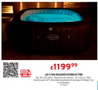 Lay-Z-Spa Maldives Hydro Jet Pro