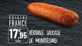 Véritable saucisse de montbéliard