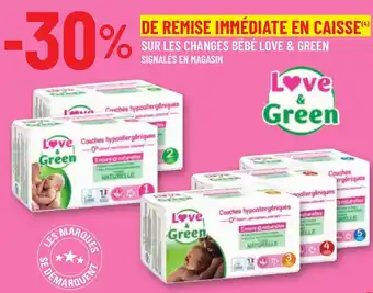 G20 Sur les changes bébé love & green offre