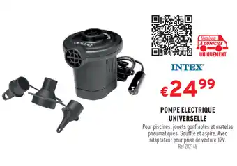 Trafic Pompe électrique Universelle offre