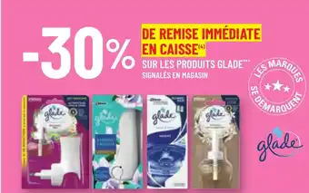 Sur les produits glade