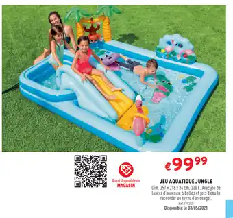Trafic Jeu Aquatique Jungle offre