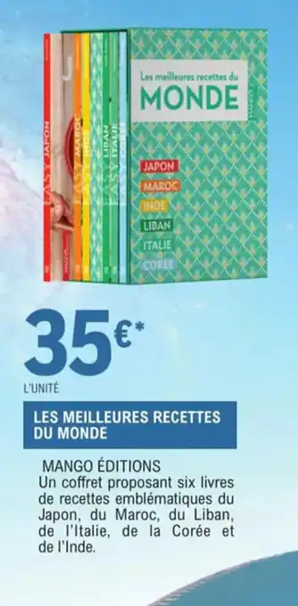 E.Leclerc Les meilleures recettes du monde offre