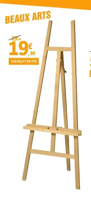 E.Leclerc Chevalet en pin offre