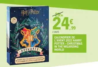 E.Leclerc Calendrier de l'avent 2022 harry potter offre