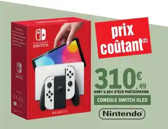 E.Leclerc Console switch oled offre