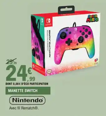 E.Leclerc Manette switch offre