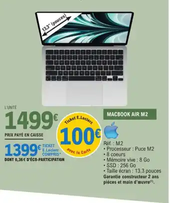 Macbook Air M2