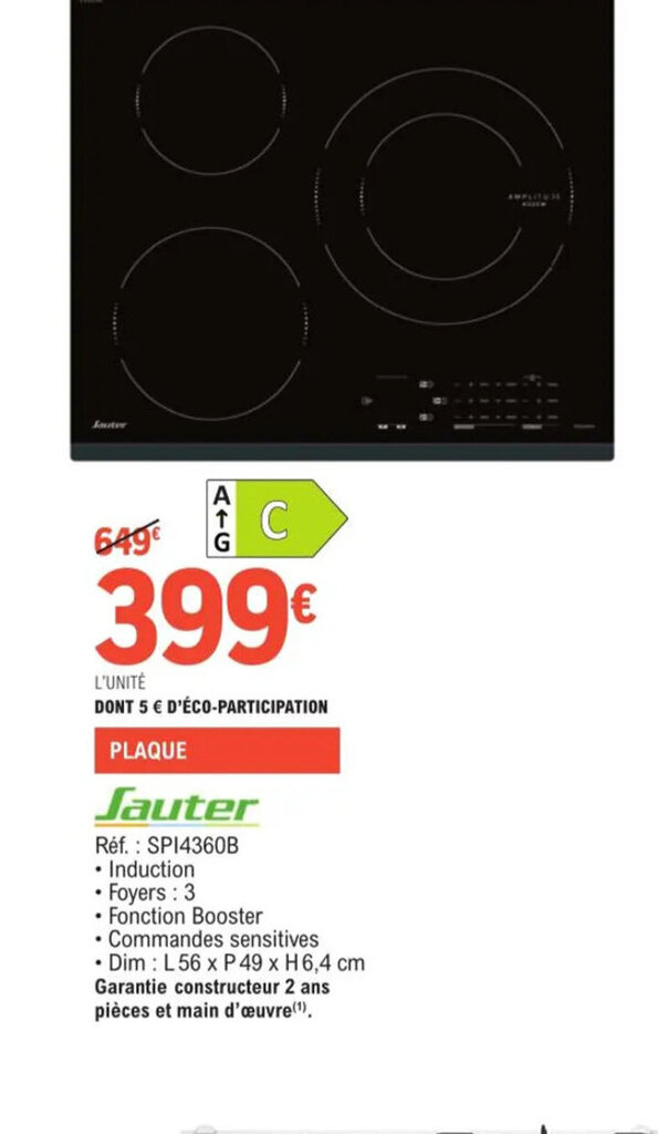 Promo Plaque chez E.Leclerc